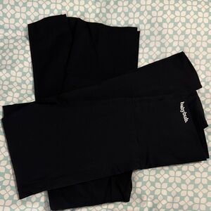 Two pairs Black BabyBub maternity Leggings